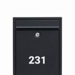 Brievenbus sticker met eigen huisnummer