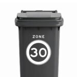 30KM Zone - Container / Kliko sticker (kopie)