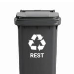 Restafval - Container / Kliko sticker