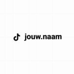 TikTok - Sticker met eigen naam