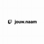 Twitch - Sticker met eigen naam